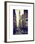 Urban Street Scene in Broadway - Canal Street - Manhattan - New York City - United States-Philippe Hugonnard-Framed Art Print