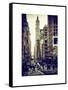 Urban Street Scene in Broadway - Canal Street - Manhattan - New York City - United States-Philippe Hugonnard-Framed Stretched Canvas