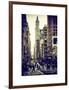 Urban Street Scene in Broadway - Canal Street - Manhattan - New York City - United States-Philippe Hugonnard-Framed Art Print