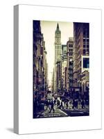 Urban Street Scene in Broadway - Canal Street - Manhattan - New York City - United States-Philippe Hugonnard-Stretched Canvas