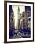 Urban Street Scene in Broadway - Canal Street - Manhattan - New York City-Philippe Hugonnard-Framed Photographic Print