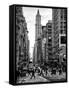 Urban Street Scene in Broadway - Canal Street - Manhattan - New York City-Philippe Hugonnard-Framed Stretched Canvas
