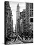 Urban Street Scene in Broadway - Canal Street - Manhattan - New York City-Philippe Hugonnard-Stretched Canvas