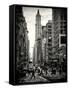 Urban Street Scene in Broadway - Canal Street - Manhattan - New York City-Philippe Hugonnard-Framed Stretched Canvas