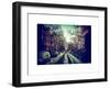 Urban Street Scene of Chelsea in Winter-Philippe Hugonnard-Framed Art Print