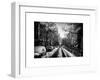 Urban Street Scene of Chelsea in Winter-Philippe Hugonnard-Framed Art Print