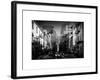 Urban Street Scene of Manhattan in Winter-Philippe Hugonnard-Framed Art Print