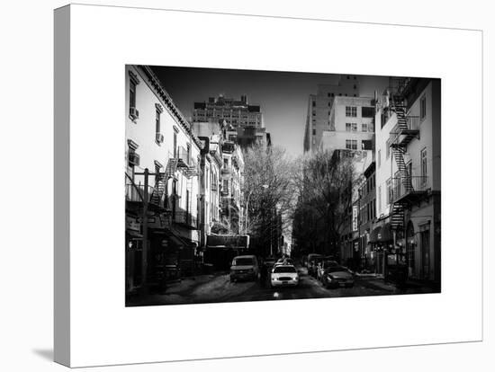 Urban Street Scene of Manhattan in Winter-Philippe Hugonnard-Stretched Canvas