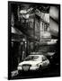 Urban Street Scene with NYC Sheriff Car in Fulton Street - Financial District - Manhattan-Philippe Hugonnard-Framed Photographic Print