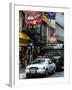 Urban Street Scene with NYC Sheriff Car in Fulton Street - Financial District - Manhattan-Philippe Hugonnard-Framed Photographic Print