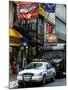 Urban Street Scene with NYC Sheriff Car in Fulton Street - Financial District - Manhattan-Philippe Hugonnard-Mounted Photographic Print