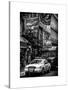 Urban Street Scene with NYC Sheriff Car in Fulton Street - Financial District - Manhattan-Philippe Hugonnard-Stretched Canvas