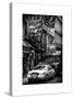 Urban Street Scene with NYC Sheriff Car in Fulton Street - Financial District - Manhattan-Philippe Hugonnard-Stretched Canvas