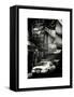 Urban Street Scene with NYC Sheriff Car in Fulton Street - Financial District - Manhattan-Philippe Hugonnard-Framed Stretched Canvas