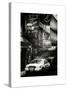 Urban Street Scene with NYC Sheriff Car in Fulton Street - Financial District - Manhattan-Philippe Hugonnard-Stretched Canvas