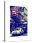 Urban Street Scene with NYC Sheriff Car in Fulton Street - Financial District - Manhattan-Philippe Hugonnard-Stretched Canvas