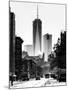 Urban Street Scene with the One World Trade Center (1WTC) in Winter-Philippe Hugonnard-Mounted Photographic Print