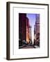 Urban Street View at Nighfall-Philippe Hugonnard-Framed Art Print