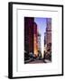 Urban Street View at Nighfall-Philippe Hugonnard-Framed Art Print