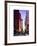 Urban Street View at Nighfall-Philippe Hugonnard-Framed Art Print