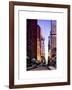 Urban Street View at Nighfall-Philippe Hugonnard-Framed Art Print