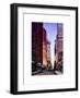 Urban Street View at Nighfall-Philippe Hugonnard-Framed Art Print