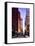 Urban Street View at Nighfall-Philippe Hugonnard-Framed Stretched Canvas