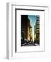 Urban Street View at Nighfall-Philippe Hugonnard-Framed Art Print