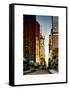 Urban Street View at Nighfall-Philippe Hugonnard-Framed Stretched Canvas