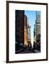 Urban Street View at Nighfall-Philippe Hugonnard-Framed Art Print