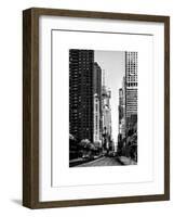 Urban Street View at Nighfall-Philippe Hugonnard-Framed Art Print