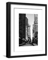 Urban Street View at Nighfall-Philippe Hugonnard-Framed Art Print