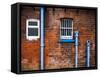 Urban Street View in England-Craig Roberts-Framed Stretched Canvas