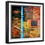 Urban Street View in England-Craig Roberts-Framed Photographic Print