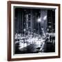 Urban Street View on Avenue of the Americas by Night-Philippe Hugonnard-Framed Photographic Print