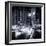 Urban Street View on Avenue of the Americas by Night-Philippe Hugonnard-Framed Photographic Print