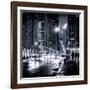 Urban Street View on Avenue of the Americas by Night-Philippe Hugonnard-Framed Photographic Print