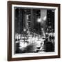 Urban Street View on Avenue of the Americas by Night-Philippe Hugonnard-Framed Photographic Print