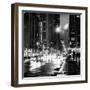 Urban Street View on Avenue of the Americas by Night-Philippe Hugonnard-Framed Photographic Print