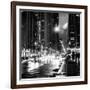 Urban Street View on Avenue of the Americas by Night-Philippe Hugonnard-Framed Photographic Print