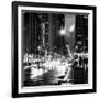 Urban Street View on Avenue of the Americas by Night-Philippe Hugonnard-Framed Photographic Print