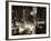 Urban Street View on Avenue of the Americas by Night-Philippe Hugonnard-Framed Photographic Print