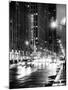 Urban Street View on Avenue of the Americas by Night-Philippe Hugonnard-Mounted Photographic Print