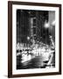 Urban Street View on Avenue of the Americas by Night-Philippe Hugonnard-Framed Photographic Print