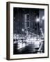 Urban Street View on Avenue of the Americas by Night-Philippe Hugonnard-Framed Photographic Print