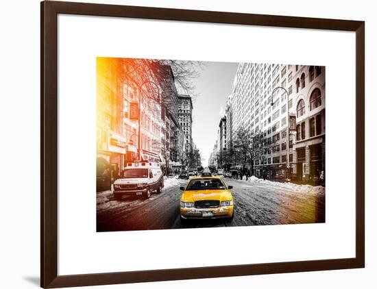 Urban Street View-Philippe Hugonnard-Framed Art Print