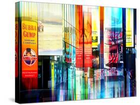 Urban Stretch Series - Advertising Signs Times Square - Manhattan - New York-Philippe Hugonnard-Stretched Canvas