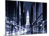 Urban Stretch Series - City Hall and Avenue of the Arts by Night - Philadelphia - Pennsylvania-Philippe Hugonnard-Mounted Photographic Print