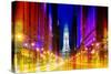 Urban Stretch Series - City Hall and Avenue of the Arts by Night - Philadelphia-Philippe Hugonnard-Stretched Canvas