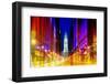 Urban Stretch Series - City Hall and Avenue of the Arts by Night - Philadelphia-Philippe Hugonnard-Framed Photographic Print